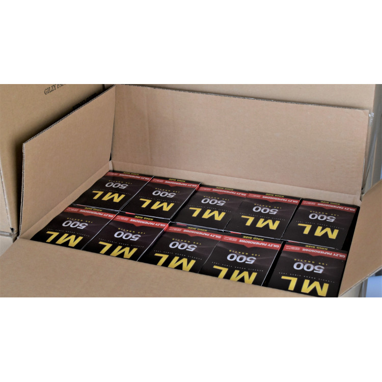 Tubos para cigarrillos con anilla de oro SIN LOGO Palé de 400uds